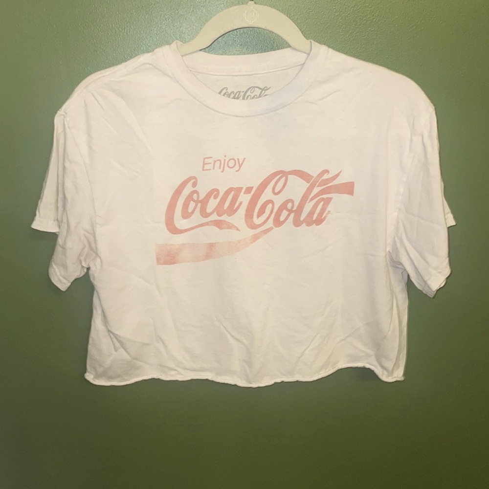 Coca Cola cropped t shirt